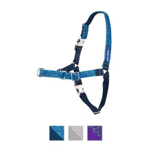 PetSafe Bling Easy Walk Nylon No Pull Dog Harness, Blue Bling, Medium: 23 to 33-in chest