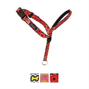 PetSafe Gentle Leader Chic Padded Dog Headcollar & Leash, Poppies, Large: 11 to 24-in neck