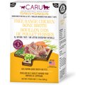 Caru Free Range Chicken Bone Broth Human-Grade Dog & Cat Wet Food Topper, 1.1-lb box