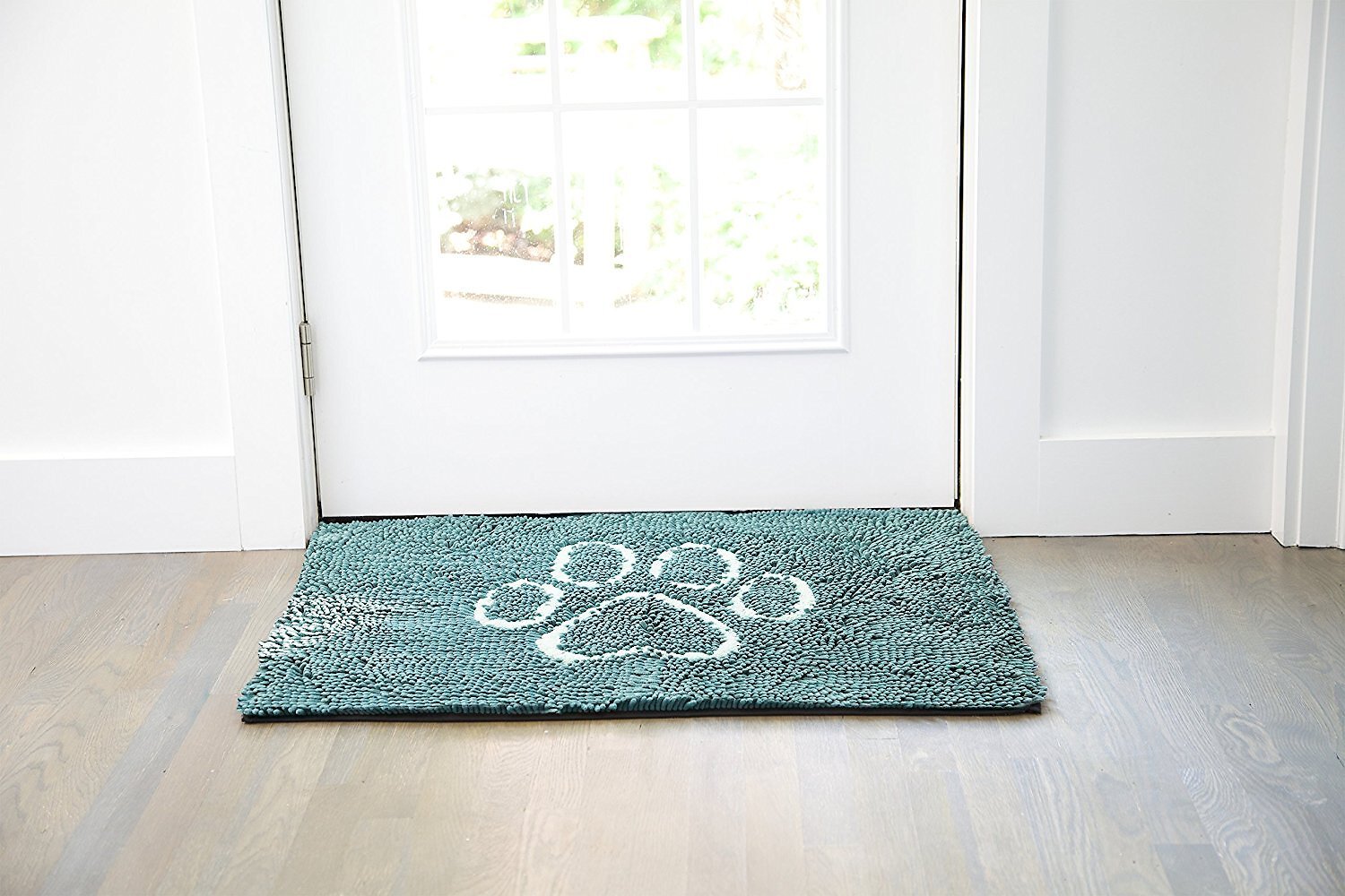 Dog Gone Smart Dirty Dog Doormat, Pacific Blue, Medium - Chewy.com