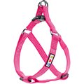 Pawtitas Nylon Reflective Step In Back Clip Dog Harness, Pink, X-Small: 11 to 15-in chest