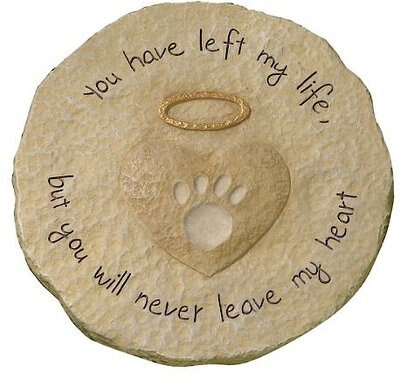 Grasslands Road Dog & Cat Paw Print Stepping Stone, slide 1 of 1