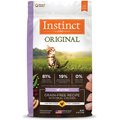 Instinct Original Kitten Grain-Free Recipe with Real Chicken Freeze-Dried Raw Coated Dry Cat Food, 4.5-lb bag