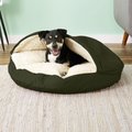 Snoozer Pet Products Cozy Cave Covered Cat & Dog Bed w/Removable Cover, Olive, Large
