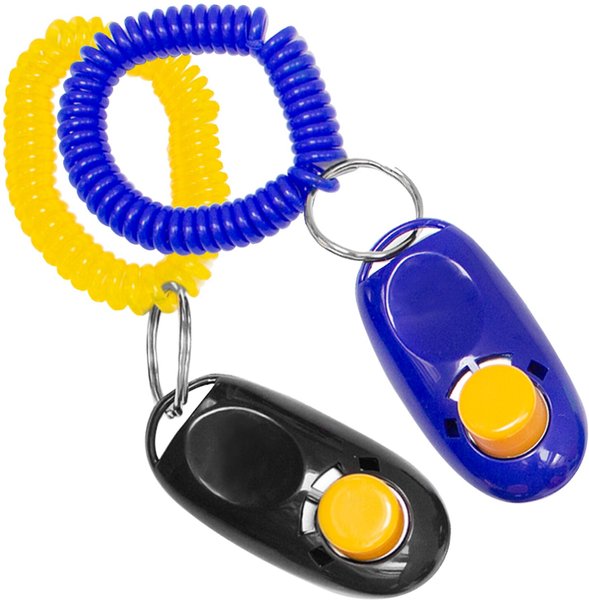 Downtown Pet Supply Training Dog Clickers, Color Varies, 2 pack slide 1 of 5