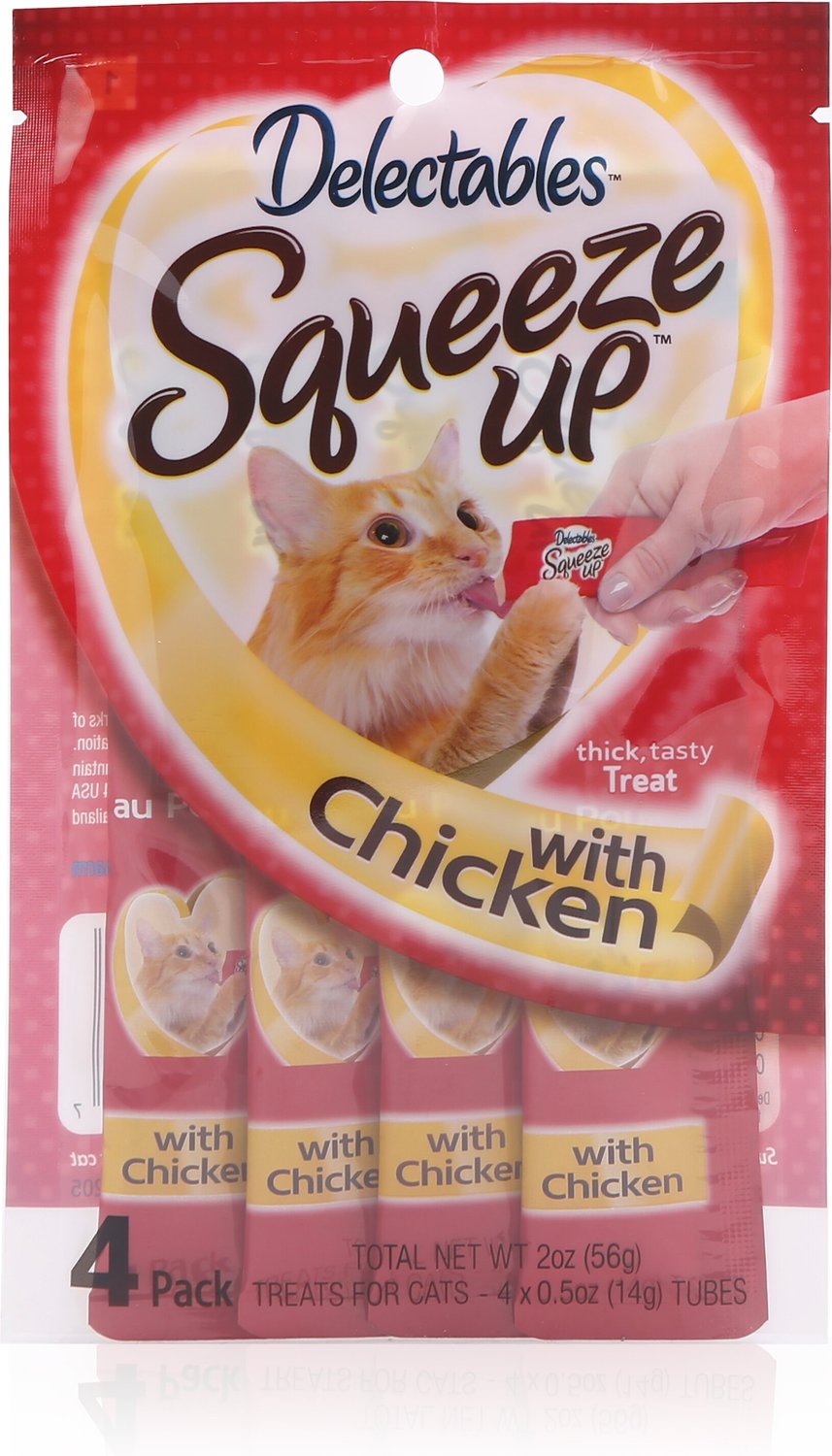 HARTZ Delectables Squeeze Up Chicken 
