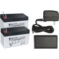 High Tech Pet Products Power Pet Door Battery Charger Kit, 2 Pack