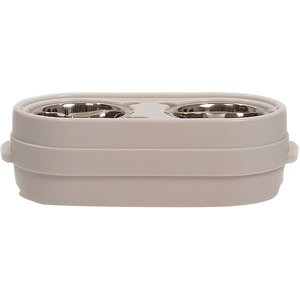 OurPets Store-N-Feed Jr Elevated Dog & Cat Feeder