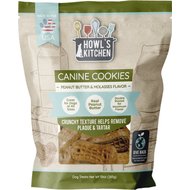 Howl's Kitchen Canine Cookies Peanut Butter & Molasses Flavor Dog Treats