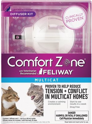 Comfort Zone with Feliway Multicat Diffuser Kit, slide 1 of 1
