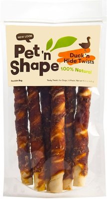 Pet 'n Shape All-Natural Duck Hide Twists Dog Treats, slide 1 of 1