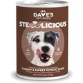 Dave's Pet Food Grain-Free Turkey & Sweet Potato Cuts in Gravy Canned Dog Food, 13-oz, case of 12
