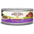 Whole Earth Farms Grain-Free Real Turkey Morsels in Gravy Canned Cat Food, 5-oz, case of 24