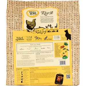 Wishbone Roost Grain-Free Dry Cat Food, 12-lb bag