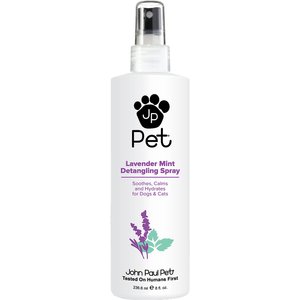 John Paul Pet Lavender Mint Dog & Cat Detangling Spray, 8-oz bottle
