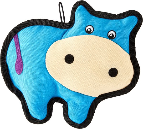 Smart Pet Love Tender Tuff Simple Blue Cow Squeaky Plush Dog Toy slide 1 of 8