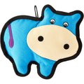 Smart Pet Love Tender Tuff Simple Blue Cow Squeaky Plush Dog Toy