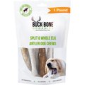 Buck Bone Organics Elk Antler Dog Chews, 1-lb bag