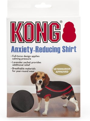 KONG Anxiety-Reducing Dog Shirt, Black, slide 1 of 1