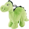 Smart Pet Love Tender Tuff Green Dino Squeaky Plush Dog Toy