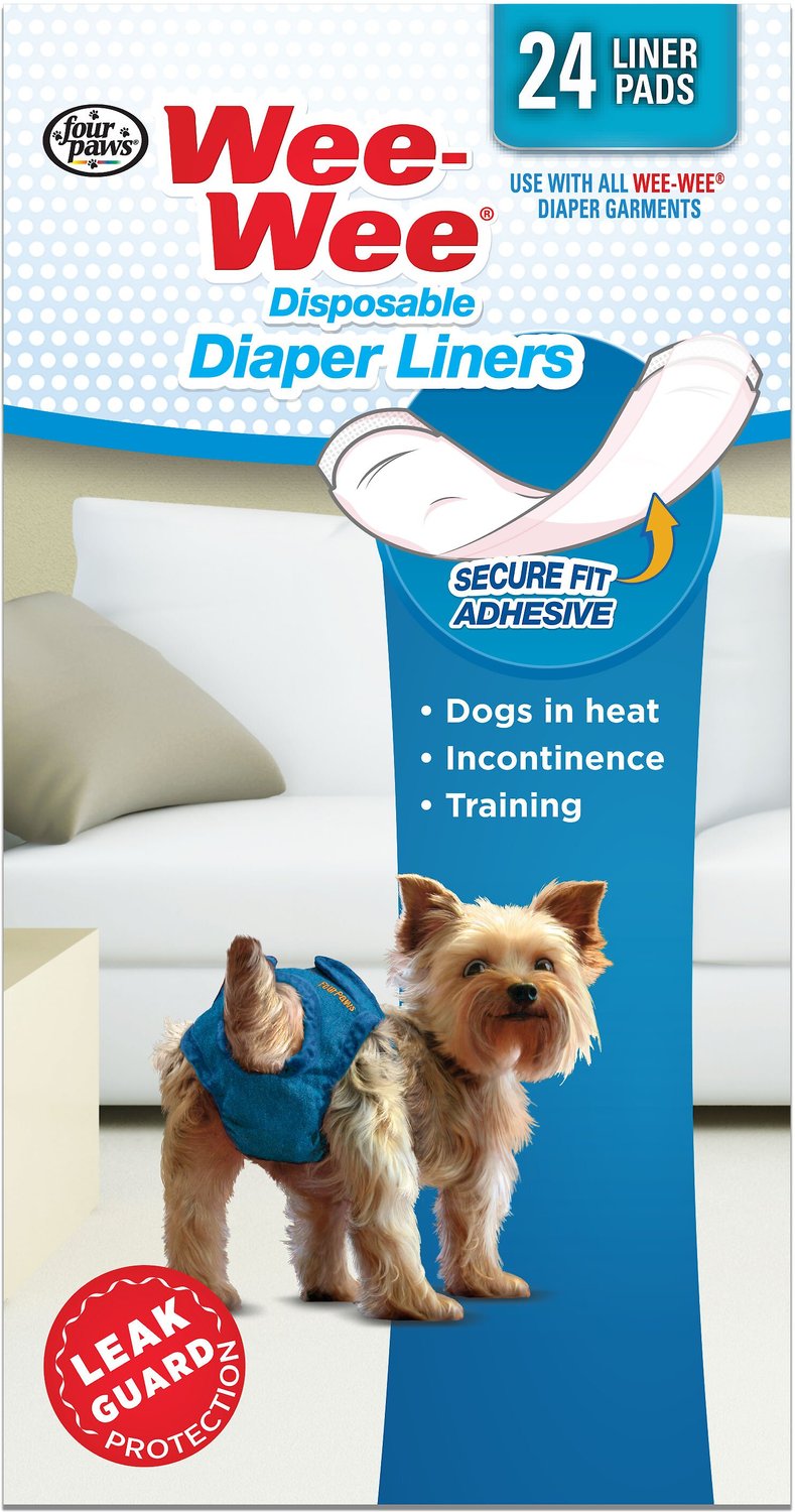WEE-WEE Disposable Dog Diaper Liner 
