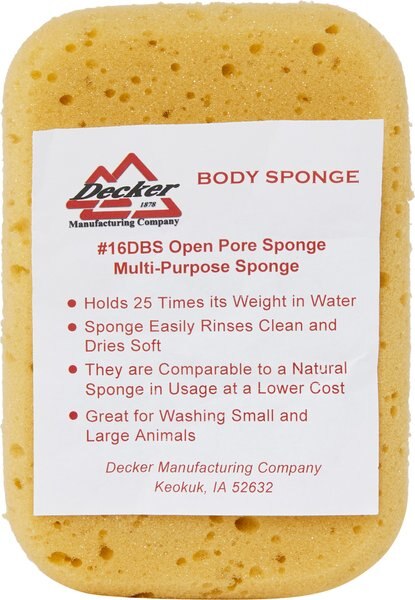 Decker Manufacturing Company Body Horse Sponge slide 1 of 4