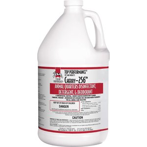Top Performance 256 Disinfectant & Deodorizer, 1-gallon bottle, Cherry