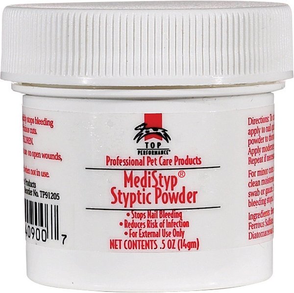Top Performance Medistyp Styptic Powder for Dogs & Cats, 0.5-oz bottle slide 1 of 3