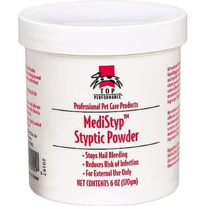 Top Performance Medistyp Styptic Powder for Dogs & Cats, 6-oz bottle