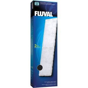 Fluval Underwater Filter Poly/Carbon Cartridge, 2 count