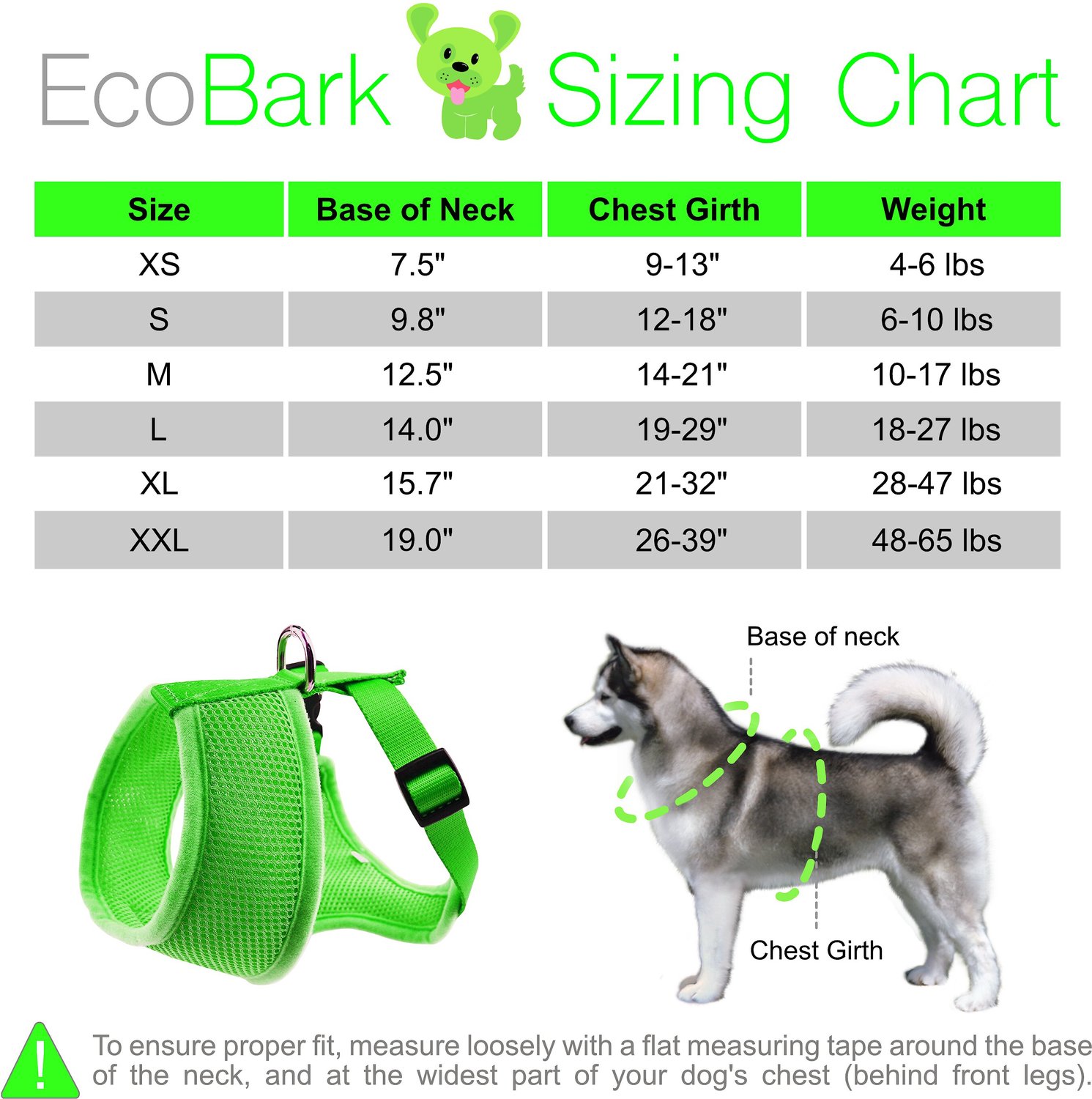 frenchie harness size chart - Part.tscoreks.org