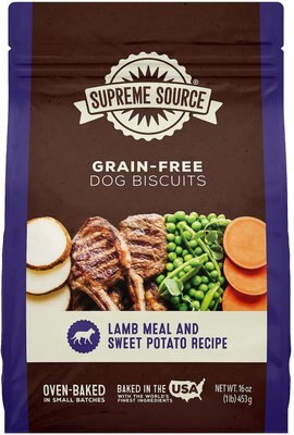 Supreme Source Grain-Free Lamb Meal & Sweet Potato Biscuits Dog Treats, slide 1 of 1