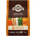 Supreme Source Grain-Free Chicken Meal, Pea & Carrot Biscuits Dog Treats, 16-oz bag