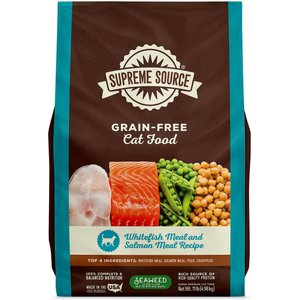 Supreme Source Whitefish Meal & Salmon Meal Grain-Free Dry Cat Food, 11-lb bag