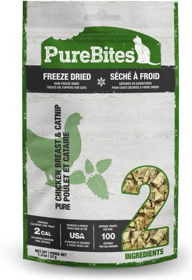 PureBites Chicken Breast & Catnip Freeze-Dried Cat Treats, slide 1 of 1