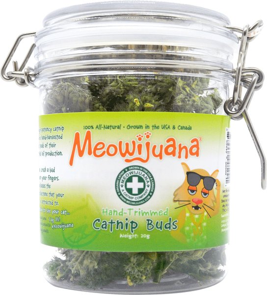 Meowijuana Purrple Passion Catnip Buds, Large slide 1 of 5