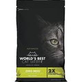 Zero Mess by World's Best Pine Scented Clumping Corn Cat Litter, 12-lb bag