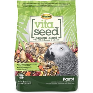 Higgins Vita Seed Parrot Food, 3-lb