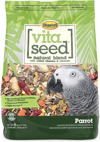 Higgins Vita Seed Parrot Food, 5-lb slide 1 of 5