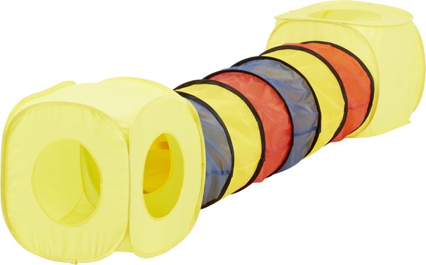 HDP Pop Open Collapsible Cat Tube & Tunnel Set slide 1 of 3