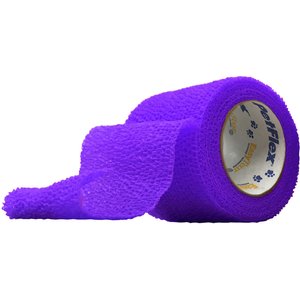 Andover Healthcare PetFlex Dog, Cat & Small Animal Bandage, Purple, 2-in