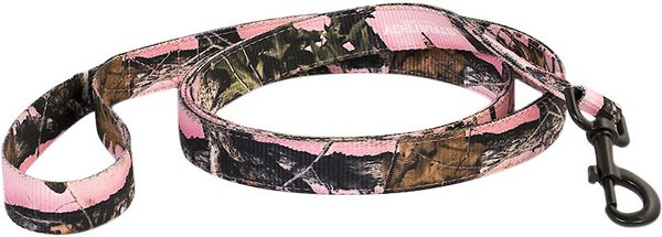 Pet Champion Hunting Camouflage Polyester Dog Leash, Pink Camo, 5-ft long slide 1 of 7