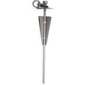 Pet Champion Heavy Duty Steel Metal Dome with Stabilizing Wings Tie-Out Dog Stake, 18-in