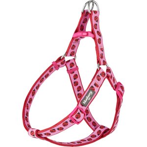 Blueberry Pet Spring Prints Nylon Step In Back Clip Dog Harness, Ladybug, Large: 26 to 39-in chest