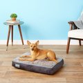 Better World Pets Orthopedic Pillow Dog Bed w/Removable Cover, Ocean Blue, Small