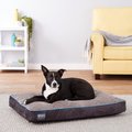 Better World Pets Orthopedic Pillow Dog Bed w/Removable Cover, Ocean Blue, Medium