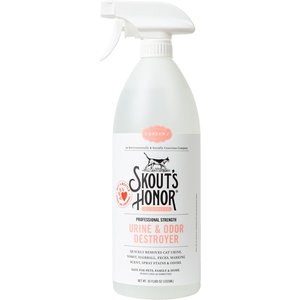 Skout's Honor Professional Strength Cat Urine & Odor Destroyer, 35-oz bottle