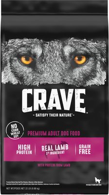 Crave High Protein Lamb Adult Grain-Free Dry Dog Food, slide 1 of 1
