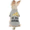 Fab Dog "Pizza Is My Cardio" Dog & Cat T-Shirt, 10-in