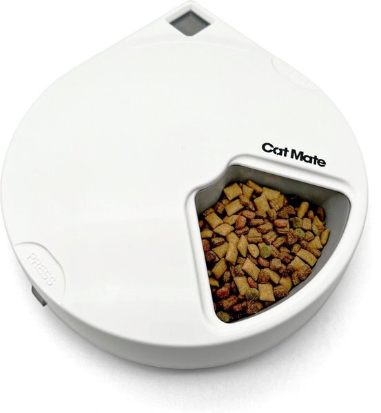Cat Mate C500 Digital 5 Meal Automatic Dog & Cat Feeder slide 1 of 8